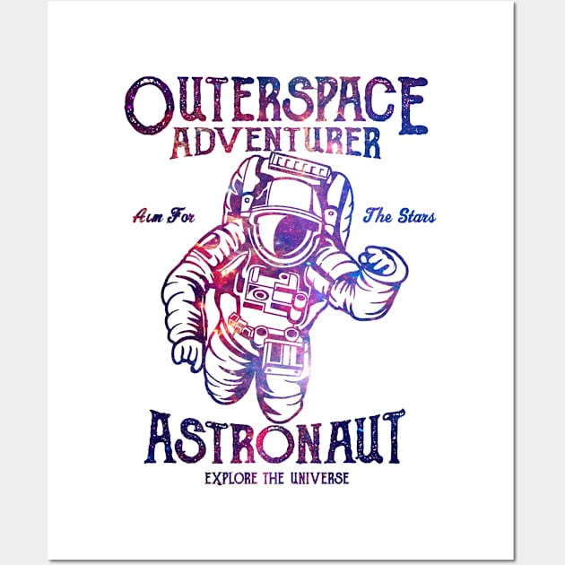 Outerspace Adventurer Wall Art by CRD Branding